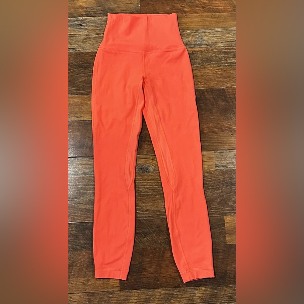 Lulu lemon coral leggings